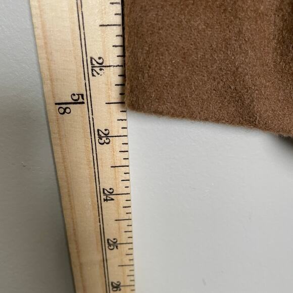 Vintage beautiful Lanvin Paris Camel Hair Single Breast Two Button Blazer Tan 52 - Picture 10 of 11